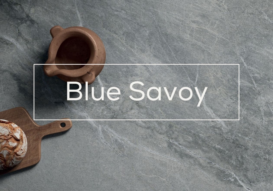 Flaviker Blue Savoy Boden- und Wandfliese Graphite 30x60 cm