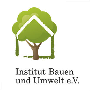 Logo vom Institut bauen und Umwelt e.V.