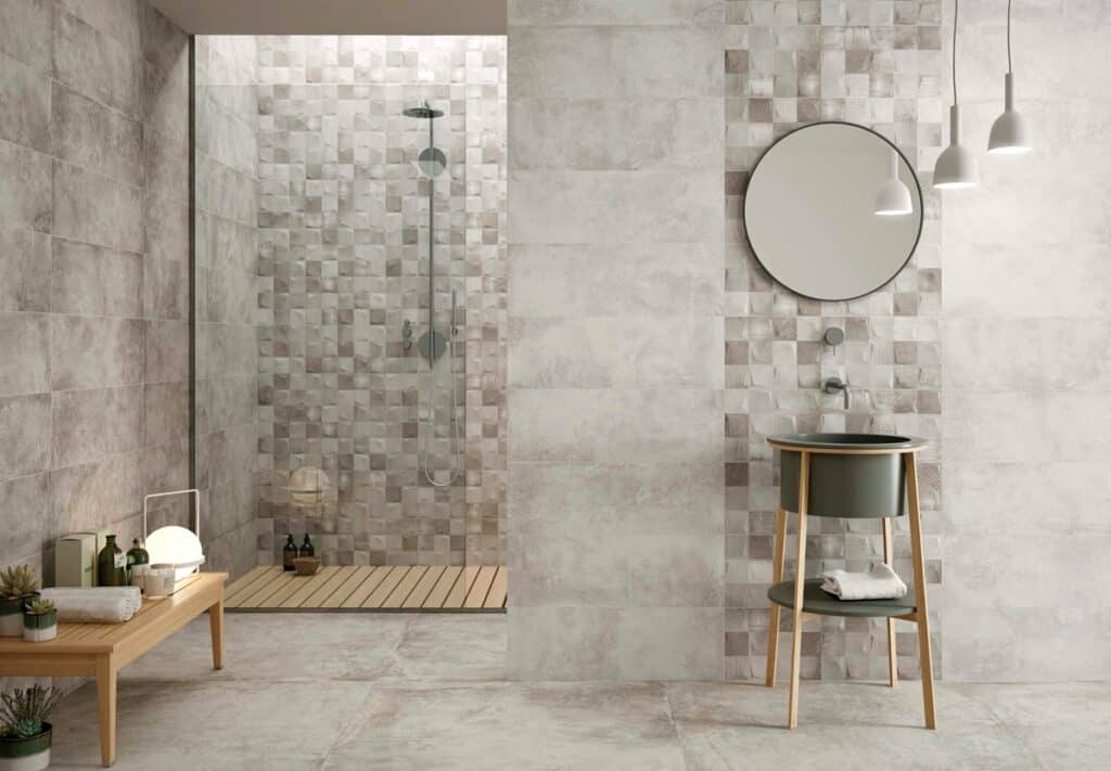 PrimeCollection Serie JASPLUS in silberfarbenem Betonton. Foto: Werksbild 