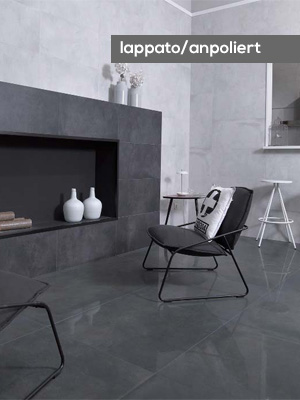 Fliesenwelt lappato/anpolierte Fliesen