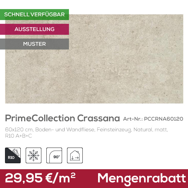 PrimeCollection Crassana Natural 60x120