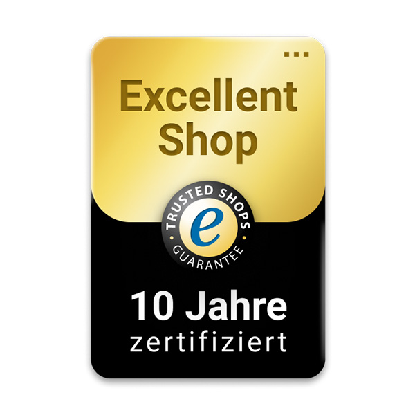 Excellent Shop Award 10 Jahre