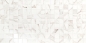 Preview: Love Tiles Precious Calacatta Shine Wanddekor Boxy 35x70 cm