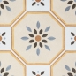 Preview: PrimeCollection Vintage Boden- und Wandfliese Victorian 03 20x20 cm