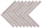 Preview: Agrob Buchtal Like Warm Grey Bordüre Tweed Matte 30x44,5 cm