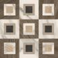 Preview: Sant Agostino Intarsi Elite Mix Naturale Boden- und Wandfliese 20x20 cm