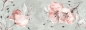 Preview: Love Tiles Sense Floral Natural 35x100 cm Wanddekor