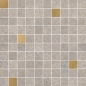 Preview: Love Tiles Sense Mosaic Crystal Grey Natural 35x35 cm Wanddekor