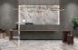 Preview: Mirage Cosmopolitan Arabescato Oro Poliert Boden- und Wandfliese 80x80 cm