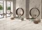 Preview: Provenza Unique Marble Boden- und Wandfliese Calacatta Regale glänzend 120x120 cm