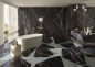 Preview: Provenza Unique Marble Boden- und Wandfliese Sahara Noir matt SilkTech 60x120 cm