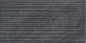 Preview: PrimeCollection QuarzStone Wanddekor Lines Black 30x60 cm