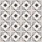 Preview: Sant Agostino Patchwork B&W 3 Naturale Boden- und Wandfliese 20x20 cm