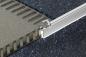 Preview: Schlüter LIPROTEC PB Profil Treppenkante Aluminium edelstahl gebürstet 100 cm