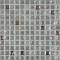 Jasba Amano Mosaik mittelgrau-metallic-mix 2x2 cm
