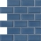 Agrob Buchtal District Mosaik denim blue 5x10 cm