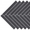 Agrob Buchtal Like Graphite Bordüre Tweed Matte 30x44,5 cm
