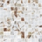 Mirage Cosmopolitan Arabescato Oro Poliert Mosaik 144T 30x30 cm