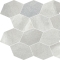 Mirage Cosmopolitan White Crystal Poliert Dekor Foliage 32,3x30,5 cm