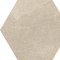 Provenza Eureka Sabbia 6-Eck Boden- und Wandfliese 22x19,3 cm