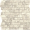 Provenza Unique Travertine Mosaico MiniBlock White Ancient matt Matte 30x30 cm
