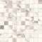 Provenza Unique Marble Mosaik 3x3 Calacatta Regale glänzend Matte 30x30 cm