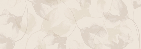 Steuler Vanille Dekor "Blossom" vanille (glänzend) 100x35 cm