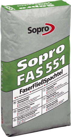 Sopro Renosan FaserFließSpachtel FAS 551 25kg Sack
