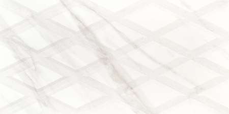 Love Tiles Precious Calacatta Matt Wanddekor Tender 35x70 cm