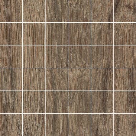 Flaviker Nordik Wood Mosaik Brown 30x30 cm - Stärke: 9 mm