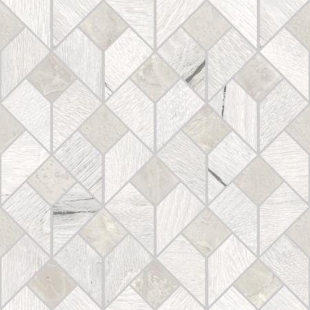 Sant Agostino Timewood White Naturale Mosaik Flip 29x29 cm