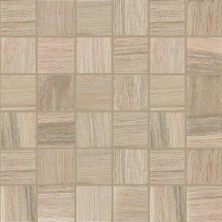 Florim Creative Design Wooden Tile Almond Naturale Mosaik 5x5