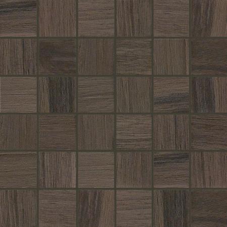 Florim Creative Design Wooden Tile Brown Naturale Mosaik 5x5