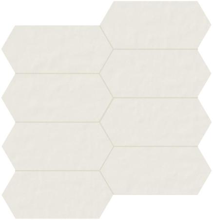 Florim Creative Design Neutra 6.0 01 Bianco Naturale Mosaico C 7,5x15 cm 6 mm