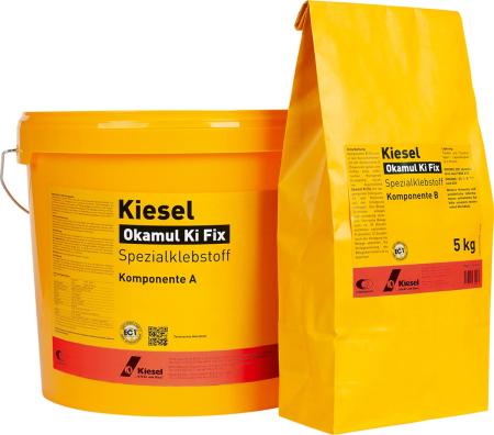 Kiesel Okamul Ki Fix Reaktiver Spezialklebstoff Komponente B 5 kg Beutel