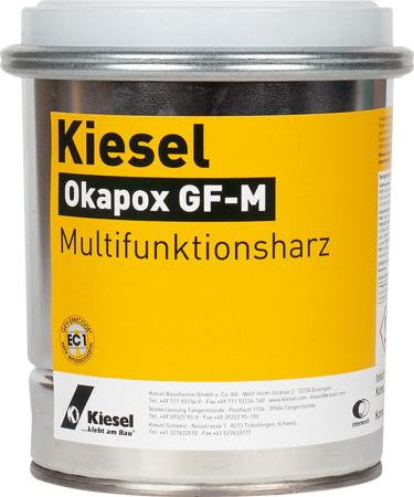 Kiesel Okapox GF-M Multifunktionsharz 750 g Blech-Doppelstockgebinde
