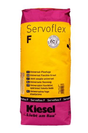Kiesel Servoflex F mittelgrau Universal-Flexfuge 20 kg Sack