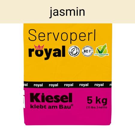 Kiesel Servoperl royal jasmin flexible Premiumfuge 5 kg Papierbeutel