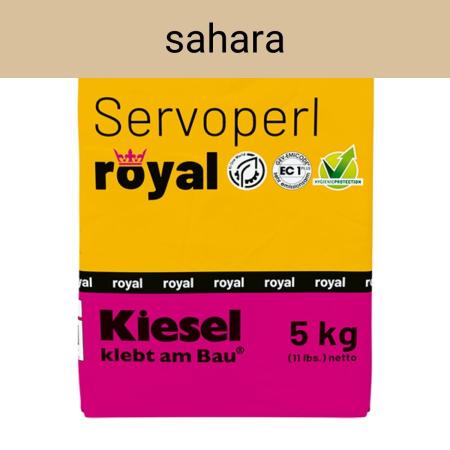 Kiesel Servoperl royal sahara flexible Premiumfuge 5 kg Papierbeutel