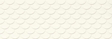 Love Tiles Genesis Shell White Matt 35x100 cm Wanddekor