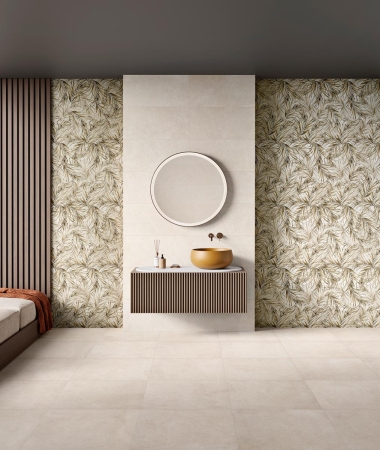 Love Tiles Sense White Touch/Soft 80x80 cm Boden- und Wandfliese
