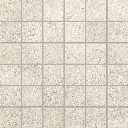 Provenza Re-Play Concrete Mosaik 5x5 White Recupero Matte 30x30 cm