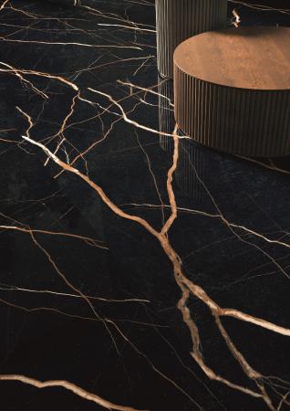 Provenza Unique Marble Boden- und Wandfliese Sahara Noir matt SilkTech 30x60 cm