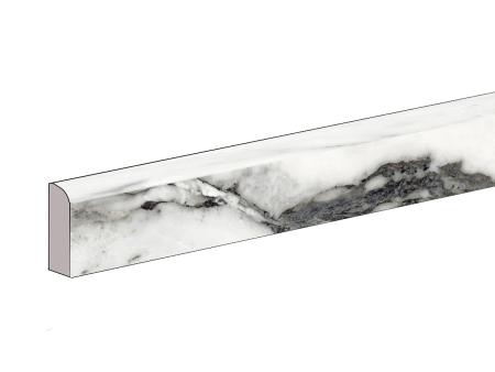 Provenza Unique Marble Sockel 7x60 Bianco Siena glänzend 7x60 cm