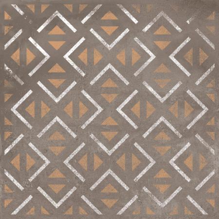 Sant Agostino Ritual Patchwork Brown Naturale Boden- und Wandfliese 20x20 cm