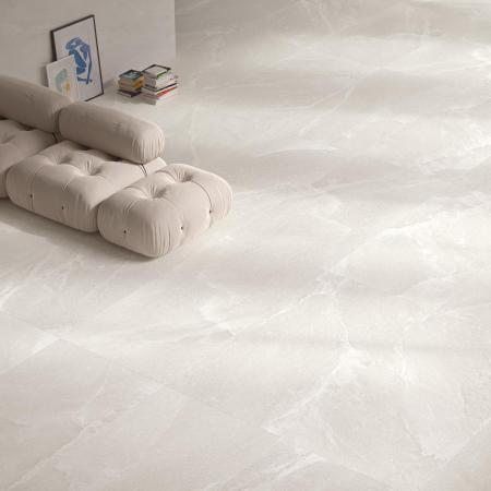 Provenza Saltstone Boden- und Wandfliese White Pure matt 90x180 cm