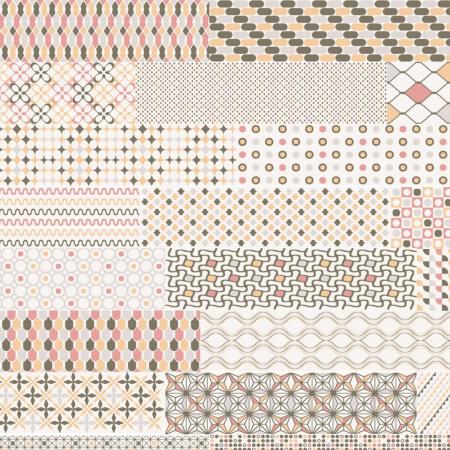 Sant Agostino Decorline Warm Multi Naturale Patternbrick 7,3x30 cm