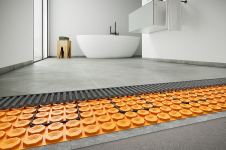 Schlüter Ditra HEAT-DUO-PS Entkopplungsmatte selbstklebend Rolle 10 m²