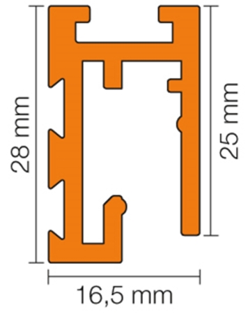 Schlüter LIPROTEC PB Profil Treppenkante Aluminium edelstahl gebürstet 250 cm