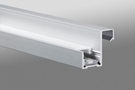 Schlüter LIPROTEC WSQ Profil mit Quadec-Abschluss Aluminium 250 cm